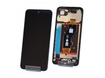 Дисплей для Infinix Hot 50i (X6531) в рамке + тачскрин (черный) (100% LCD)