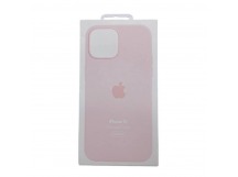 Чехол iPhone 15 Silicone Case MagSafe OR с Анимацией Light Pink