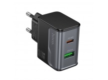 Сетевое зарядное устройство Hoco CS73A, (QC3.0+PD30W) цвет черный