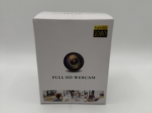 Веб-камера Full HD Webcam с микрофоном, цвет черный