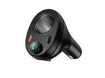 Ресивер-AUX проигрыватель Bluetooth V5.4 Hoco E88 35W (2C, AUX 3.5-3.5) с микрофоном, черный