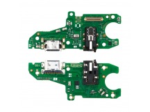 Шлейф (плата) для Huawei Honor X7 (4G) + системный раз. + раз. гарнитуры + микроф. (100% components)