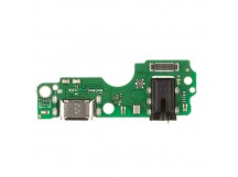 Шлейф (плата) для Tecno Spark 10 4G (K15q) + системный раз. + раз. гарнитуры + мик (100% components)