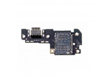 Шлейф (плата) для Xiaomi Redmi Note 12 Pro 4G (2209116AG) + системный разъем + мик (100% components)