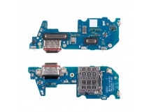 Шлейф для Realme 14 Pro+ 5G (RMX5051) плата системный разъем/разъем SIM/микрофон - Премиум