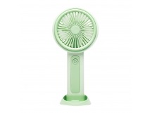 Вентилятор - портативный YM88222 (3 режима, 400mah) (green) (240302)