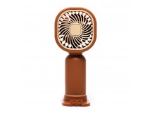 Вентилятор - портативный YM88206B (1 режим, 250 mah) (brown) (240282)