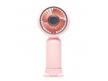 Вентилятор - портативный YM88206C (1 режим, 250 mah) (pink) (240284)