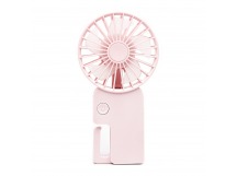 Вентилятор - портативный YM88217 (1 режим, 250 mah) (pink) (240297)