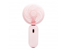 Вентилятор - портативный YM88220 (3 режима, 300mah) (pink) (240299)