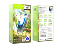 Защитное стекло Hoco G11 IPhone 15/16 антишпион, цвет черный