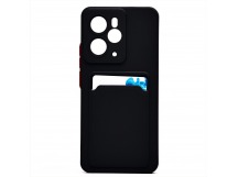 Чехол-накладка - SC337 с картхолдером для "Realme 14 5G Global" (black) (239777)