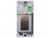 Дисплей для Samsung Galaxy S25 Ultra (S938B) модуль с рамкой Серебро - OR (SP)
