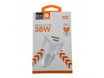 Автомобильное зарядное устройство Type-C/USB WUW C242 (1Type-C PD 20W + 1USB 18W QC3.0) Черный