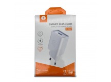 Сетевое зарядное устройство USB WUW C192 (1USB 5V 2.1A 10W) Белый