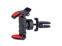 Автодержатель Perfeo-541 для смартфона до 6,5"/ на воздуховод черный