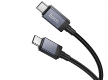 Кабель Type-C - Type-C Hoco X118 60W 1м черный