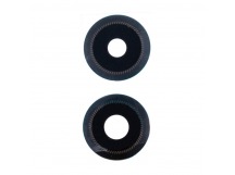 Стекло камеры для Xiaomi Poco X7 Pro (2412DPC0AG) (комплект 2 шт.) Черный