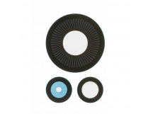 Стекло камеры для Huawei Nova 11 Pro (GOA-LX9) (комплект 3 шт.) Черный