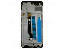 Дисплей для Tecno Pova 3 (LF7n) модуль с рамкой Черный - OR