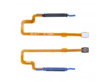 Шлейф для Xiaomi Poco M4 5G (MZB0BF9RU/22041219PG) сканер отпечатка пальцев Черный