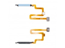 Шлейф для Xiaomi Redmi Note 12 Pro 4G (2209116AG) сканер отпечатка пальцев Голубой