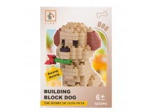 Конструктор - "Dog series" собака (8) (beige) (240221)