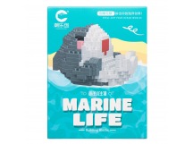 Конструктор - "Ocean series" акула (gray/white) (240231)