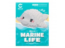 Конструктор - "Ocean series" рыба (white) (240236)