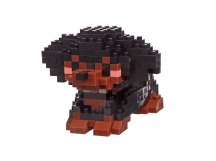 Конструктор - "Pet series" собака (2) (black/brown) (240248)