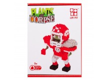 Конструктор - "PZ series" зомби (1) (red/gray) (240224)