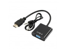 Конвертер VIXION AD29 HDMI (M) - VGA (F) (черный)
