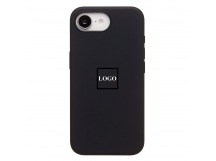 Чехол-накладка ORG Silicone Case SafeMag с анимацией для "Apple iPhone 16e" (black) (240381)