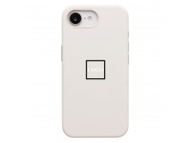 Чехол-накладка ORG Silicone Case SafeMag с анимацией для "Apple iPhone 16e" (white) (240380)