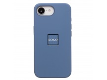 Чехол-накладка ORG Silicone Case SafeMag с анимацией для "Apple iPhone 16e" (winter blue) (240382)
