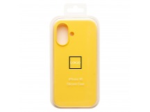 Чехол-накладка Soft Touch для Apple iPhone 16 (yellow)