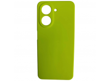 Чехол силиконовый Xiaomi Redmi A5/POCO C71 Silicone Cover без лого салатовый