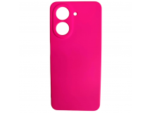 Чехол силиконовый Xiaomi Redmi A5/POCO C71 Silicone Cover без лого фуксия