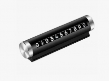 Парковочная автовизитка CR007 (черная)