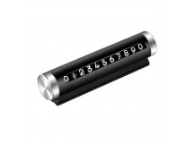 Парковочная автовизитка CR007 (черная)