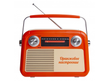 Радиоприёмник БЗРП Fresh РП-341 (УКВ 87.5-108МГц, DC5В, Акб. BT/USB/AUX), оранжевый