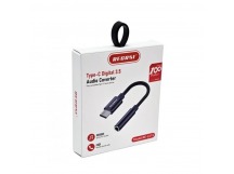 Переходник Type-C - 3,5 вход RECRSI ORG-ZJ15 черный