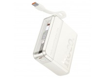Внешний аккумулятор Hoco Q38 Excellent PD20W 10000mAh Type-C/Type-C/Lightning (white)(239687)