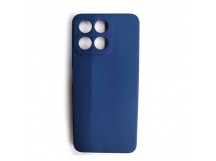Чехол силиконовый Honor X7C Silicone Case без лого темно-синий