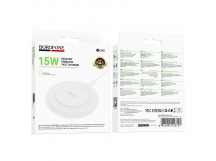 Беспроводное зарядное устройство BOROFONE BQ40, 15W, цвет белый