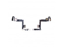 Шлейф для iPhone 11 (A2221) на кнопку включения/микрофон/вспышку - Премиум