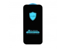 Защитное стекло 6D для iPhone 16 Pro Max (черный) (VIXION) тех пак