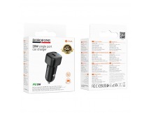 Автомобильный адаптер питания BOROFONE BZ34A PD20W (черный)