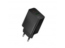 Сетевой адаптер питания BOROFONE BAS76A PD30W + QC 3.0 (черный)