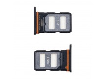 Держатель SIM для Xiaomi Poco F6 (24069PC21G) Черный